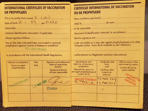 Do I Need a Yellow Fever Certificate for Burundi?