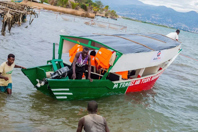 Early Morning Boat Tour on Lake Tanganyika