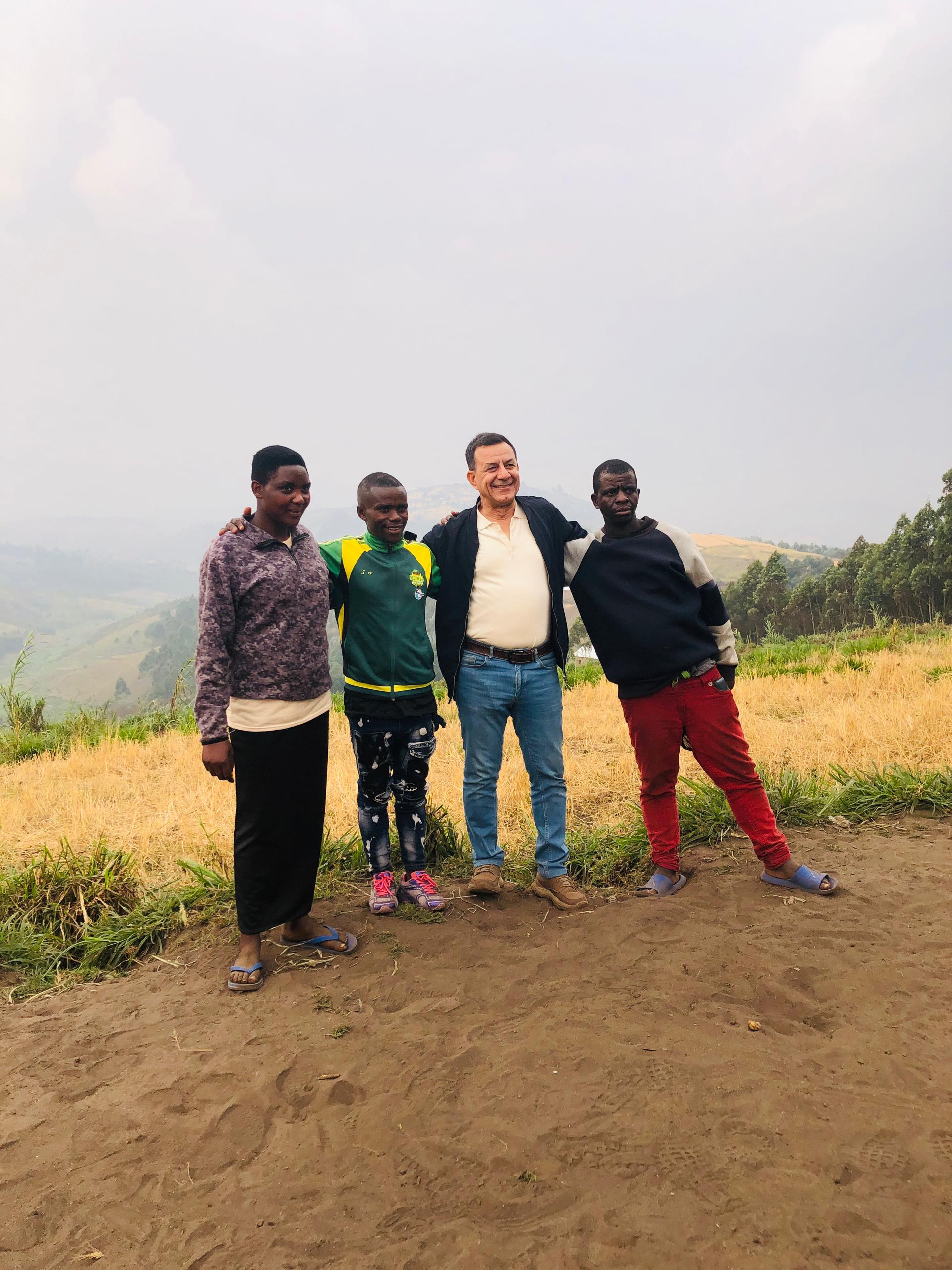 Visiting a Burundian Village