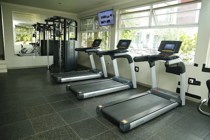 Green gardens at Kiriri Garden Hotel